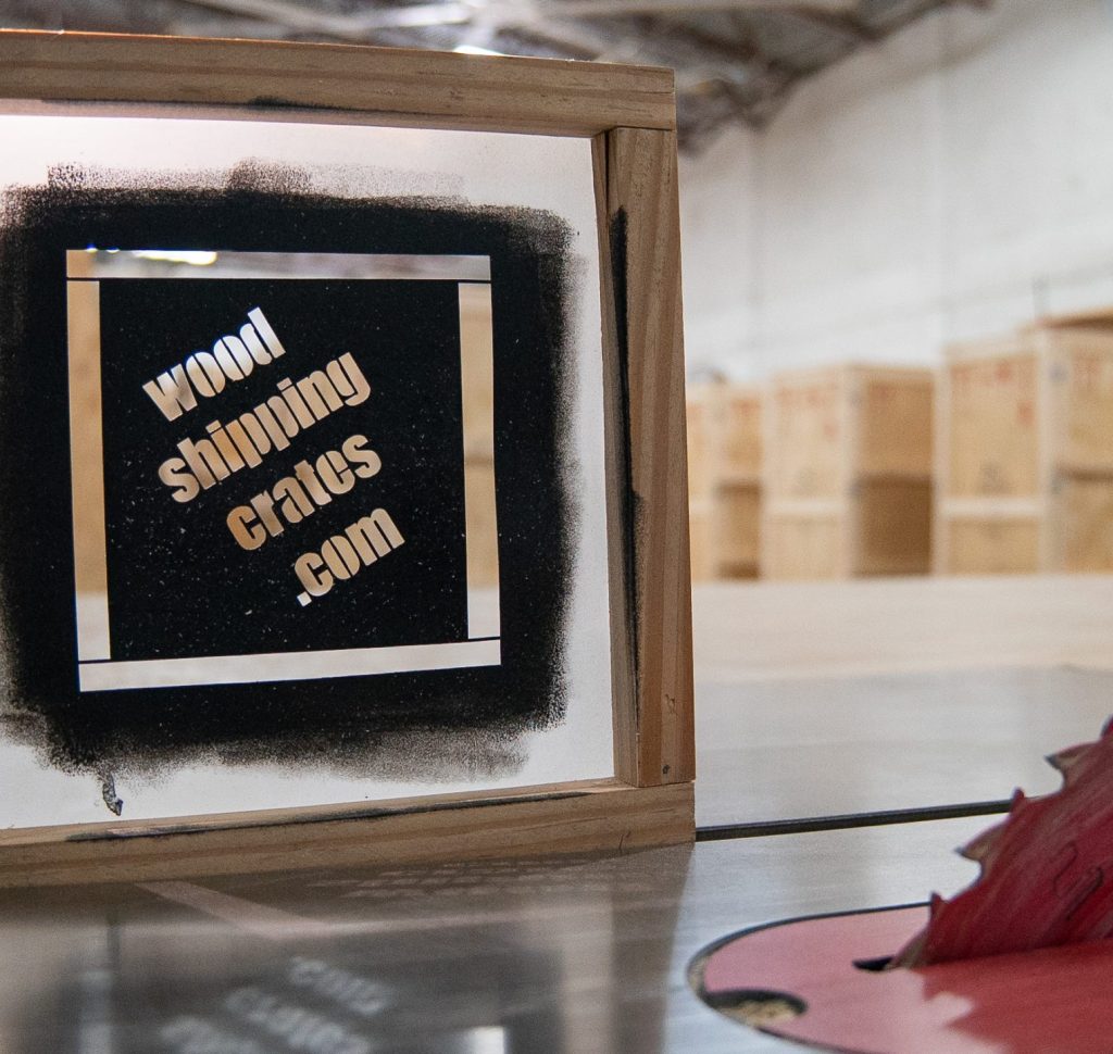 wood shipping crates